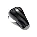 SRXTZM Car Interior ABS Gear Shift Cover Shifter Knob Frame Decor Decal Cover Trim for Mercedes W204 w212 C Class E Class A Class G Class CLS (Black)