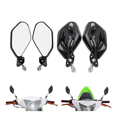 Espejos Retrovisores de Manillar para Scooter y Moto en Trayectos Urbanos Diarios 3