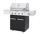 KitchenAid 720-0954A Full-Size Propane Gas Grill, Black