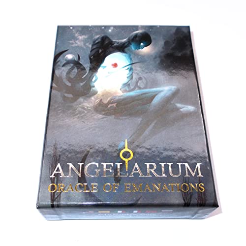 Angelarium Oracle of Emanations, 33 cartes inspirantes dans une boîte rigide avec instructions multilingues (français non garanti) Cover