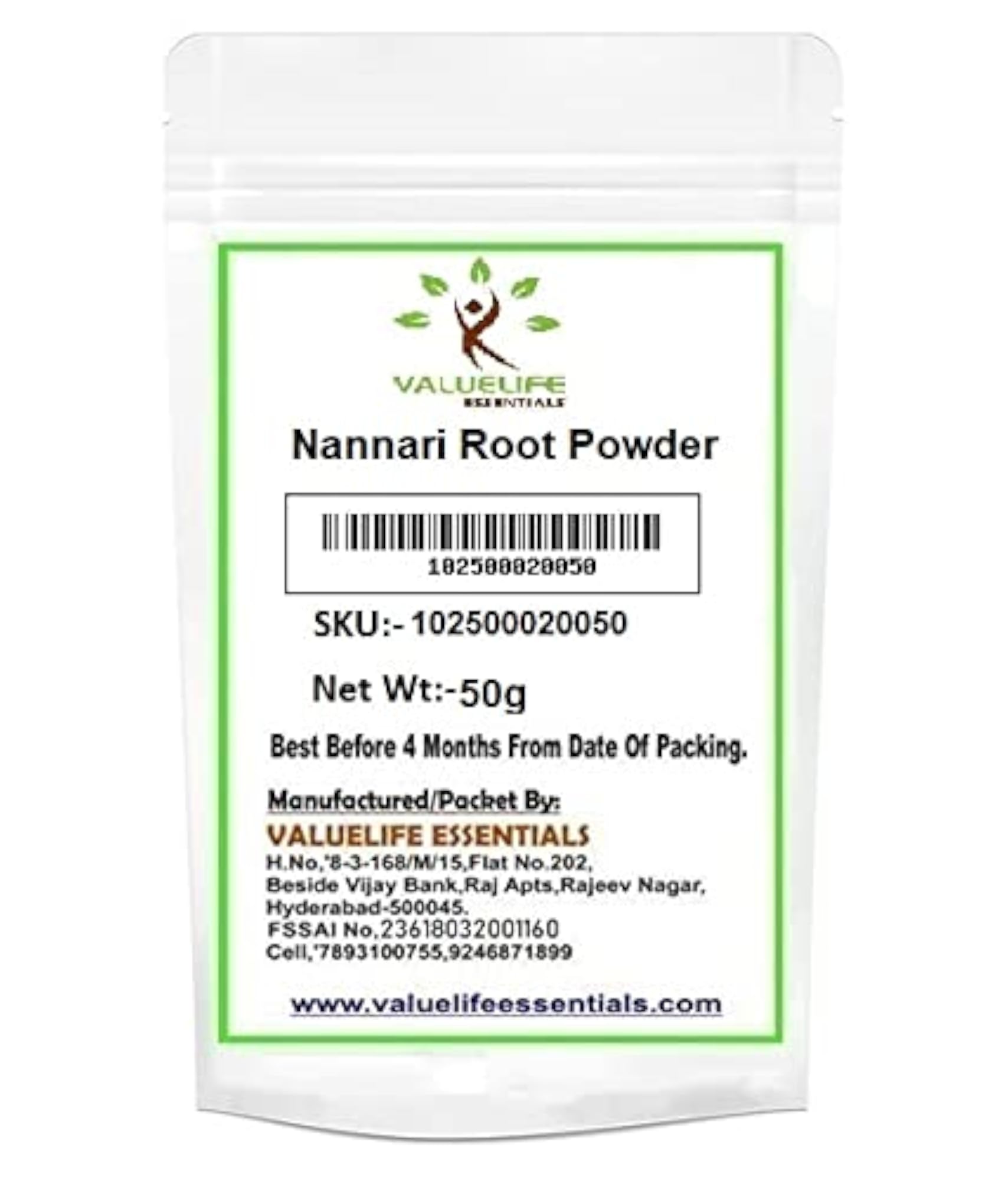 Value Life Anantmool Root Powder, Herbal Supplement