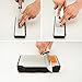SHARPAL 156N Double-sided Diamond Sharpening Stone Whetstone Knife Sharpener | Coarse 325 / Extra Fine 1200 Grit | Storage Case with NonSlip Base & Angle Guide (6 in. x 2.5 in.)