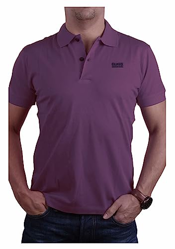Polo Roberto Cavalli violet homme XXL idéal pour vos sorties décontractées chic
