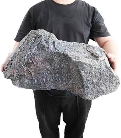 Durable PU Foam Fake Rocks for Landscaping - Artificial Rock Covers for Yard Décor, Well Covers & Garden Decoration, Lightweight, Weather-Resistant Faux Stone Enhancements