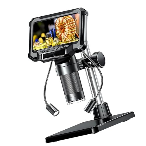 Microscopio digital de precision para identificar fallas en placas base y monedas falsas