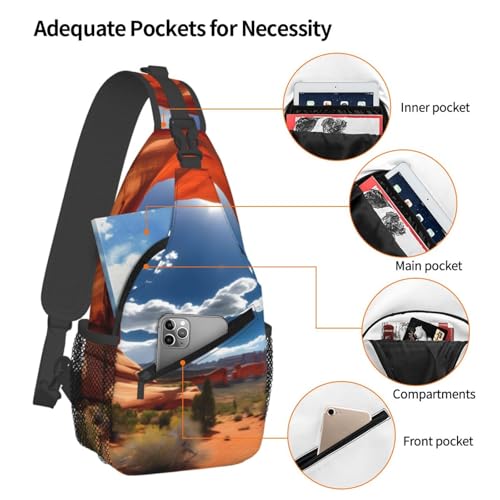 Mochila bandolera MyPiky Arches National Park 2 L miniatura 4