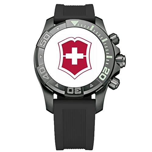 Victorinox Swiss Army Dive Master 500 Black Genuine Rubber Strap Diver Watch Band 22Mm #TOP2