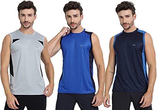 Image of FTX Men's Solid Regular Fit T-Shirt