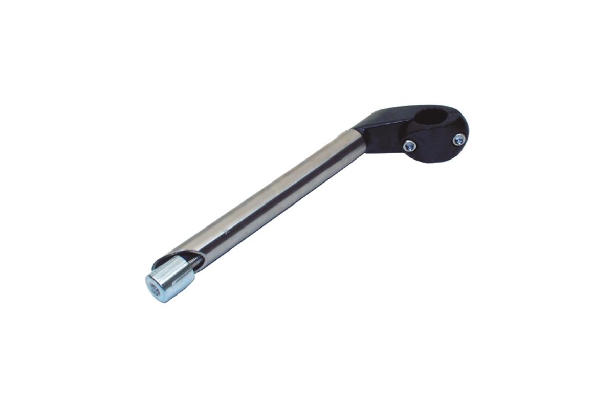 Humpert 38225000 Cat2 Aluminium Stainless Steel Clothes Hanger for MTB/ATB, Black; 25.4 mm, 300 mm Shaft, 40 mm Length