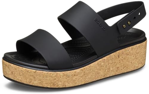 Crocs womens Brooklyn Cork Low Wedge