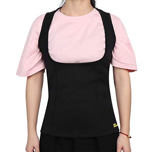 WYANG Talladora de Cuerpo para Mujer, Talladora elástica para Adelgazar Chaleco de Entrenador de Cintura Transpirable Chaleco para Adelgazar(L)