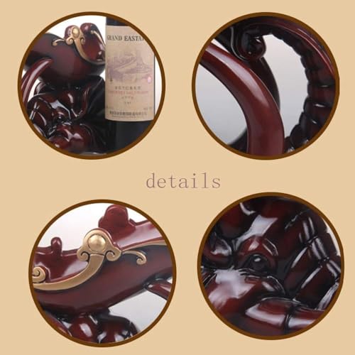 Soporte para botellas de vino de resina ZCSO modelo 2042 miniatura 3