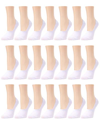 MeMoi High-Cut No-Show Cotton Blend Sneaker Liner 21 Pack4