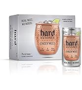 Hard Ketones Ginger Mule with Sucralose | 0.0% Alcohol Alternative with 7% Ketohol | 12 Pack, 8.4...