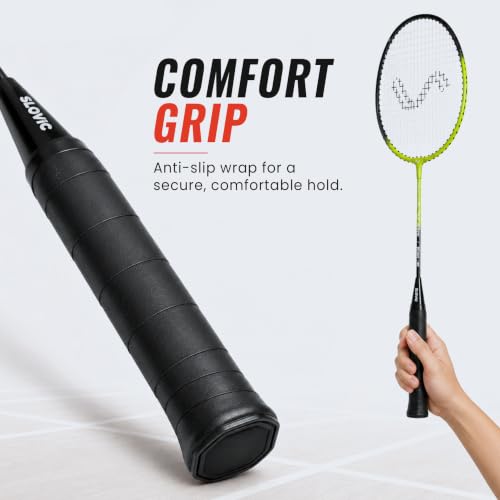 Image of Slovic Badminton Racket for Men & Women | Badminton Rackets [Pack of 1]