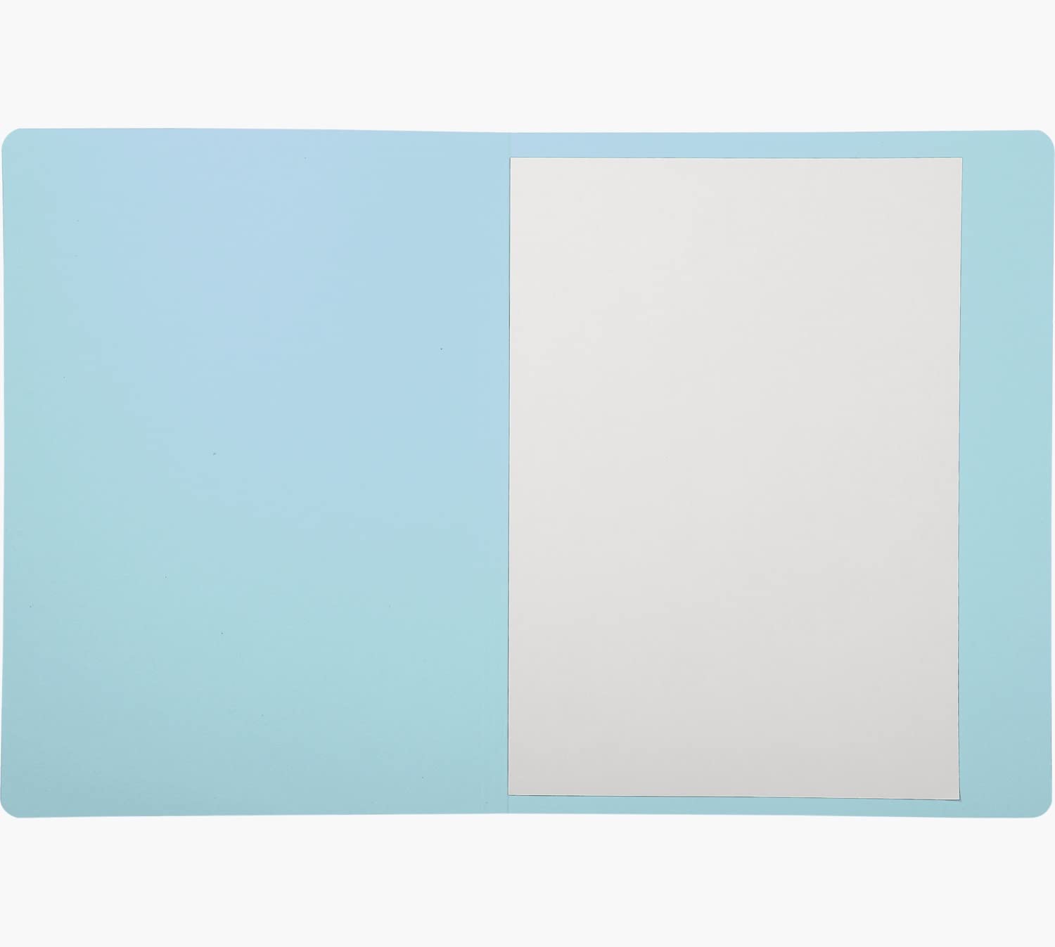 Exacompta Cartelle Con Targhetta Scrivibile - 100 Pezzi In Cartone Riciclato Azzurro, Formato A4 - Foto 9