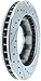 StopTech 227.62042R Select Sport Drilled and Slotted Brake Rotor; Front Right