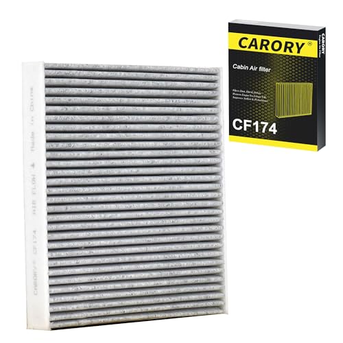 CARORY Cabin Air Filter w/Activated Carbon for Lexus IS300 (2016-2025), IS350 (2014-2025), IS250 (2014-2015), RC350 (2015-2025), GS350 (2013-2020), OE# 87139-30100, 87139-YZZ99, CF10074, XC10218C