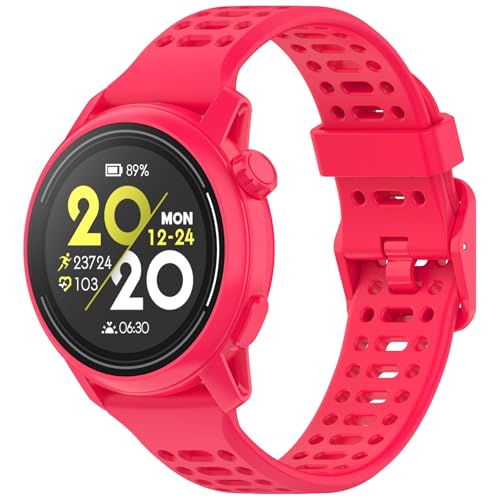 [DKEnjoy] Compatible with COROS PACE 3/ APEX 2 PRO/APEX 46MM/ APEX PRO �o���h�A�V���R�[���\�t�g �ϋv�� �����x���g (���b�h)