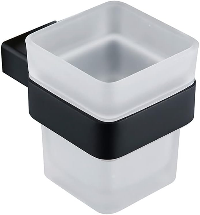 Bathroom Accessories Hardware Set Matte Black Stainless Steel Paper Holder Toothbrush Holder Towel Bar Bath Shelves