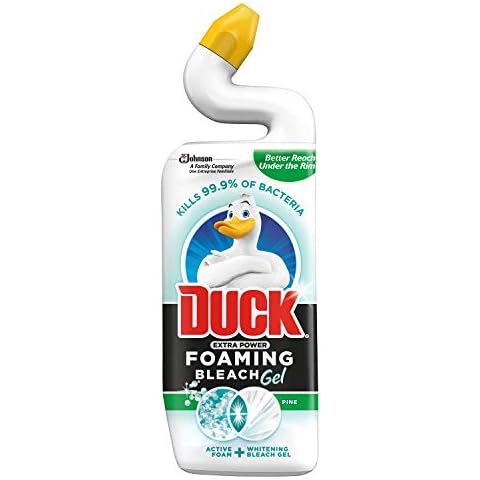 DUCK Pine Foaming Bleach Gel Toilet Cleaner 750ml Cover