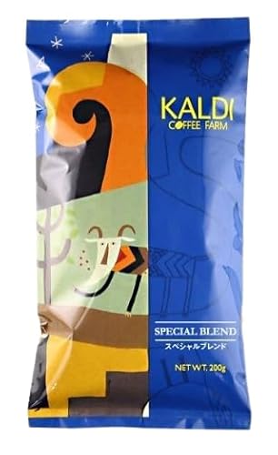 カルディ スペシャルブレンド フィルター用 中挽き8番 粉末 200g KALDI 焙煎珈琲 中深煎りロースト やわらかな甘み しっかりした飲みごたえ バランスタイプのサムネイル
