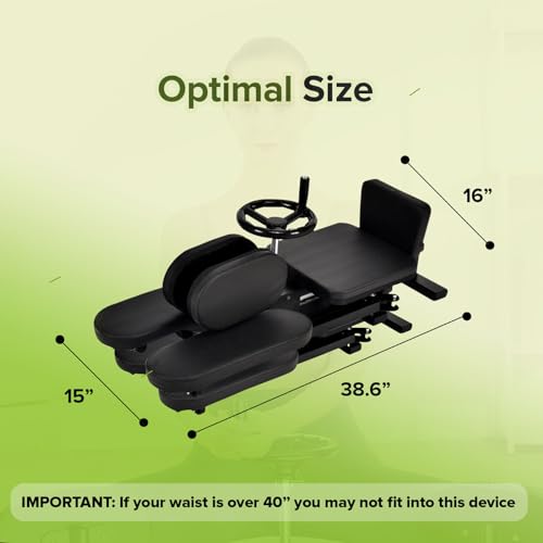 Hip Stretching Machine by Flex Bench – Improve Flexibility,Mobility and Reduce Hip Pain, Leg Stretcher - Flexibility for Yoga,Dance and Gymnastics Thighs,Glutes, Upgraded Model - New Adjustable Seat. - Image 8