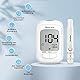 Blutzuckermessgerät Set mit Teststreifen 100, Zuckermessgerät Glucose Monitor mit 100 Lanzetten, Genaueste Silberelektrode, Keton-Warnung, mg/dL