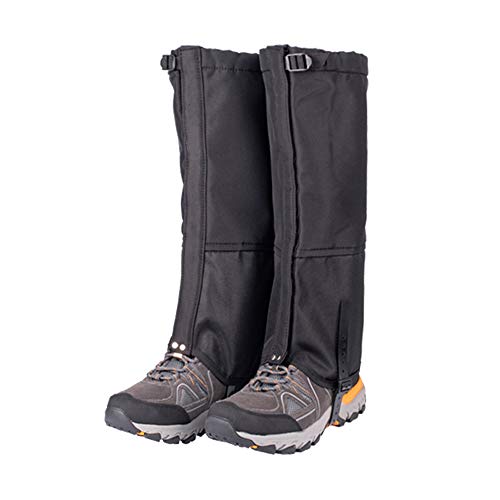 IWILCS - Polainas de senderismo para piernas, polainas de nieve, polainas de protección transpirable para piernas, polainas ajustables impermeables para escalada al aire libre y caza