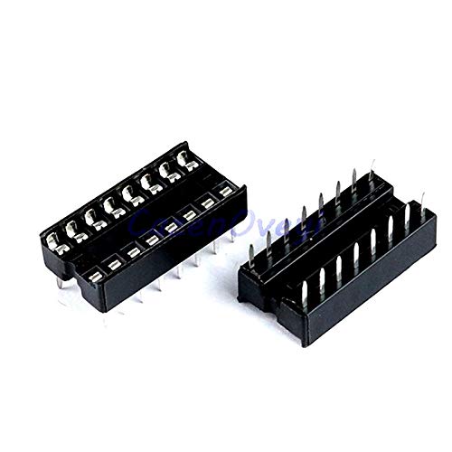 10pcs/lot DIP-16 16pin pins pin DIP DIP16 IC Sockets Adaptor Solder Type Socket