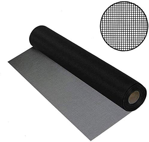 Miniatura 2 de Rollo de malla para ventana de almacén, malla de repuesto de fibra de vidrio de 39 pulgadas x 30 pies para proyectos de bricolaje (39 pulgadas x 30