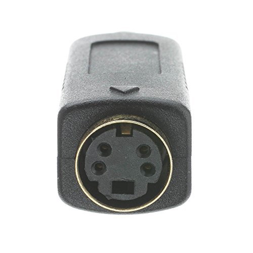 Adaptador S Video a RCA CableWholesale 24K Dorado miniatura 3