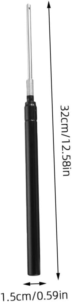 Kisangel 2pcs Window Exhaust Vent Solar Greenhouse Fan Auto Opener Pole for Greenhouse Vent Easy Install