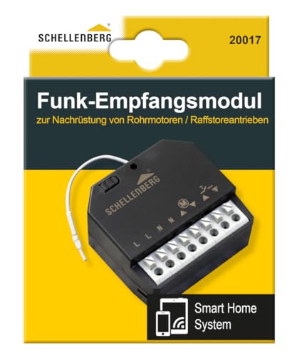 Module de réception radio compact Schellenberg 20017 encastrable