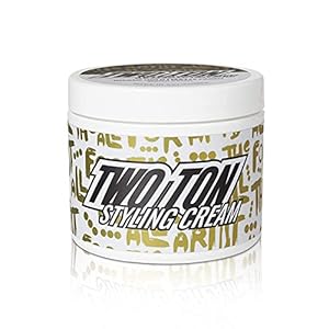 Hanz de Fuko Two Ton Insane Hold – Premium Men’s Styling Cream – Extreme Hold, Matte Finish – 100% Water Based, 4 oz.