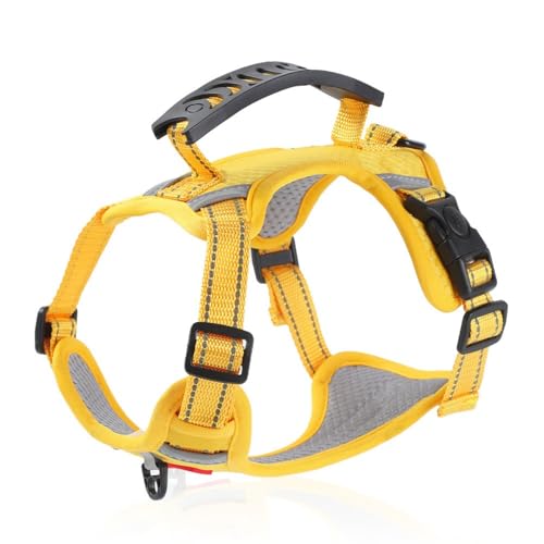 Dog Leash Vest Style Reflective Chest Harness Shiba Inu Golden