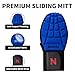 norespnea Baseball Sliding Mitt, Sliding Mitt for Baseball and Softball, Baseball Sliding Mitt for Youth and Adult，Baseball Protective Equipment for Left and Right Hands-Blue-Youth
