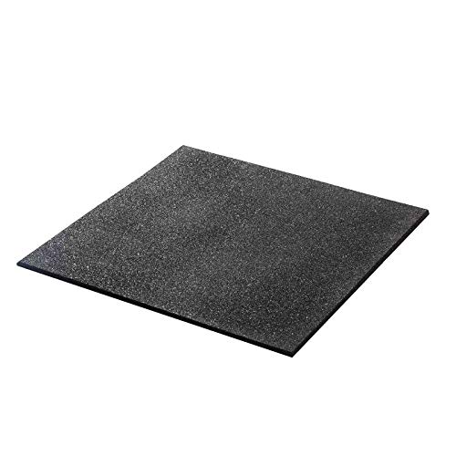 Antivibrationsmatte Waschmaschine 60x60x1cm Antirutschmatte Gummimatte Vibrationsdämpfer Antivibration Gummi Waschmaschinenunterlage