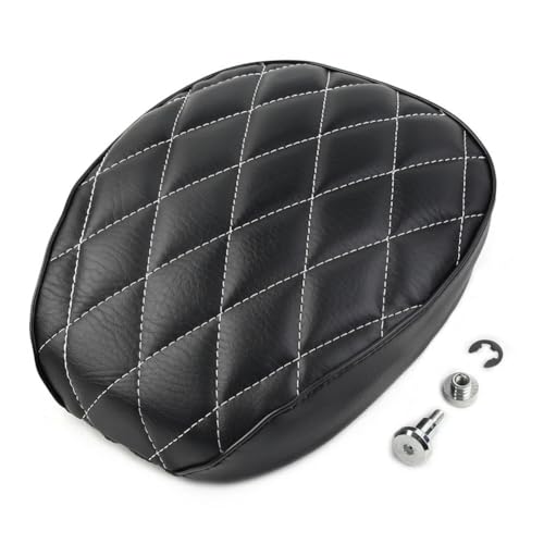 Cojín para asiento trasero de motocicleta Sportster XL 1200 acolchado posterior negro