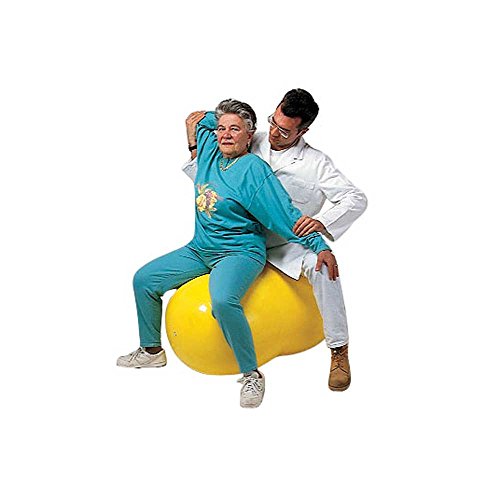Ballon de gymnastique double cacahuète pour soulager le dos et s'étirer