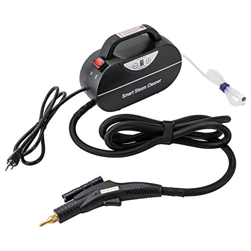 Handheld Steam Cleaner 1800W Car Steam Cleaners for Home Use Wet and Dry Adjustable Portable Steam Cleaner for Cleaning with Torch High Pressure Steam Cleaner for Car Detailing