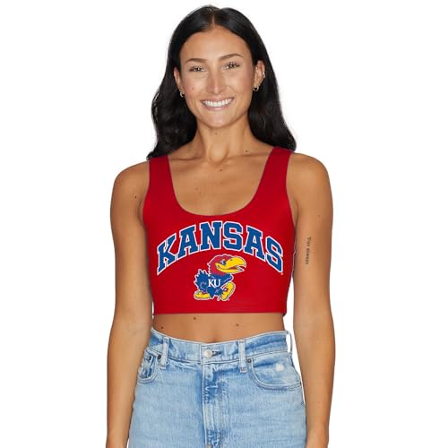 Image of Lojobands Women's College Gameday Outfit Tank Top Tailgate Crop Top One Size Fits Most