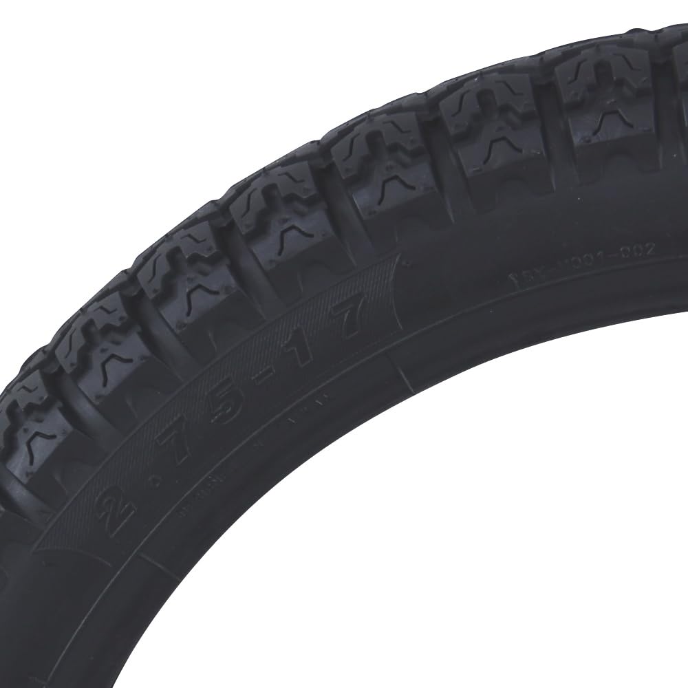 Citomerx 2x Reifen, Reifensatz 2.75-17 | Passend für Kreidler Moped Mofa Florett Flory Galactica Hiker Jigger MF12 MF13 MF2 MF20 MF22 MF23 RC Vabene