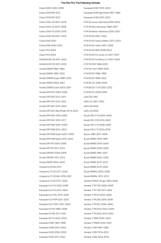 Renthal Aluminum 7/8" Handlebar 50/70Cc Play Bike Black For Honda Crf125F 2014-2018 #TOP1