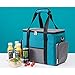 LSGMC Kühltasche klein Kühlbox faltbar Lunchtasche Mittagessen Tasche Thermotasche Isoliertasche Picknicktasche für Lebensmitteltransport Arbeit Picknick,6