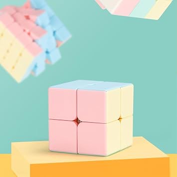 2x2 Macaron Speed Cube Stickerless Magic Cube