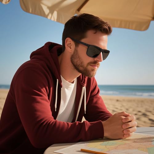 STORYCOAST Polarized Sunglasses for Men Women Classic Square Sports Fishing Running Golf Sun Glasses UV Protection4