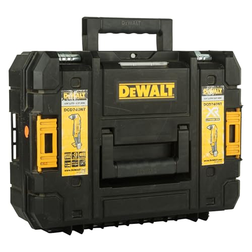 Perceuse d'angle XR 18V DEWALT DCD740NT sans fil en coffret