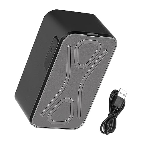 KACEPAR GPS Tracker Waterproof Magnet Mount, 5000mAh Universal Fit GPS Tracker for Vehicles Strong Magnetic Car Vehicle Tracking Anti-Lost, GPS Locator Tracking Device 4G