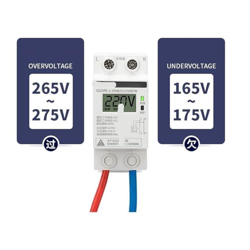 Protector de sobretensión de 50A para proteger los electrodomésticos del hogar 2